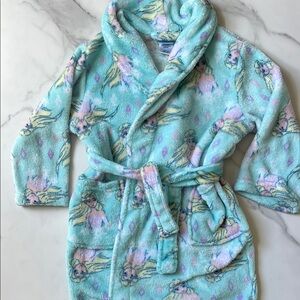 Disney Frozen Elsa Robe 
Kids Fairy Pajamas - Blue